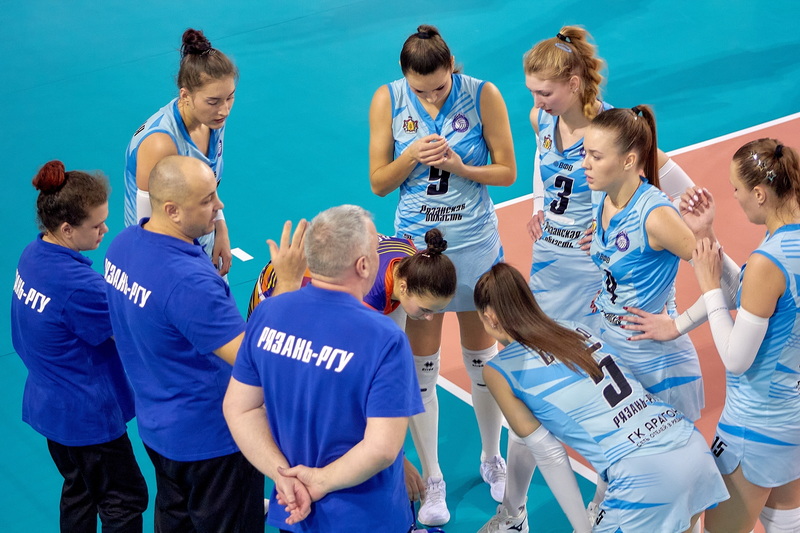 ВК «Рязань-РГУ» не справился с дублем «Уралочки»